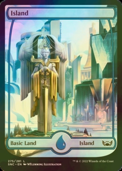 Photo1: [FOIL] Island No.275 (Full-Art) 【ENG】 [SNC-Land-C] (1)