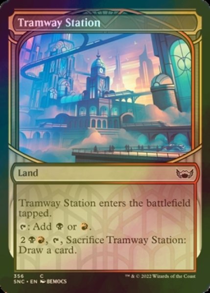 Photo1: [FOIL] Tramway Station (Showcase) 【ENG】 [SNC-Land-C] (1)