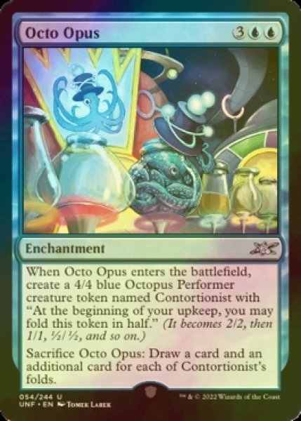 Photo1: [FOIL] Octo Opus 【ENG】 [UNF-Blue-U] (1)