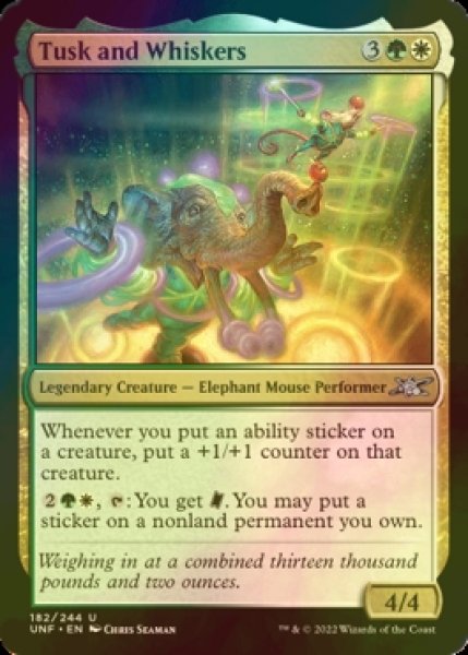 Photo1: [FOIL] Tusk and Whiskers 【ENG】 [UNF-Multi-U] (1)